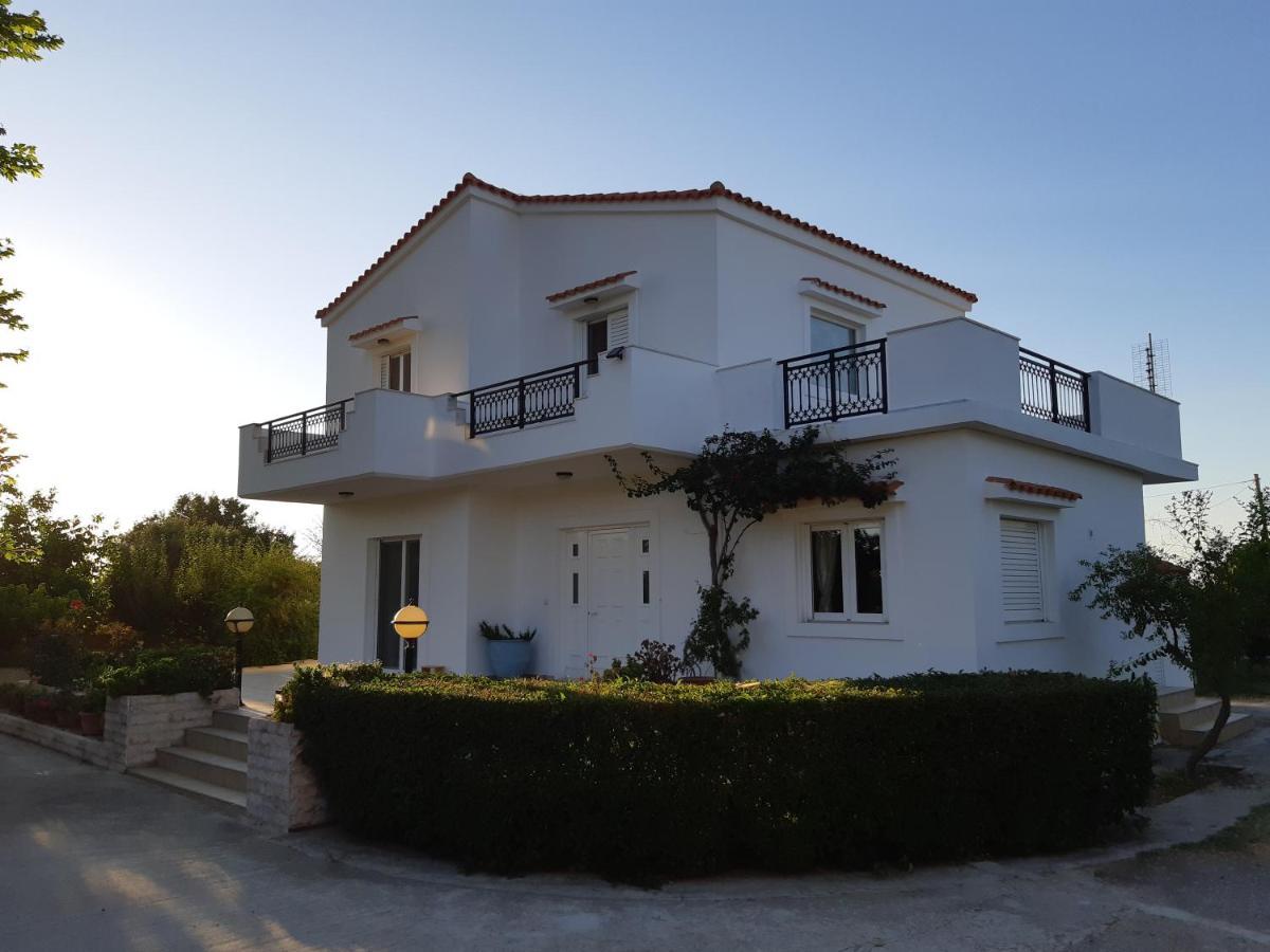 Swan House Panoramic View - Near The Sea Vila Ziparion Exterior foto