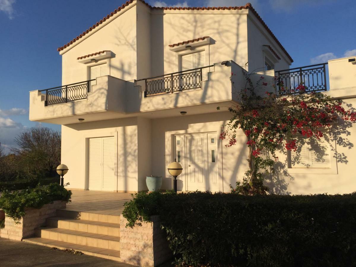Swan House Panoramic View - Near The Sea Vila Ziparion Exterior foto