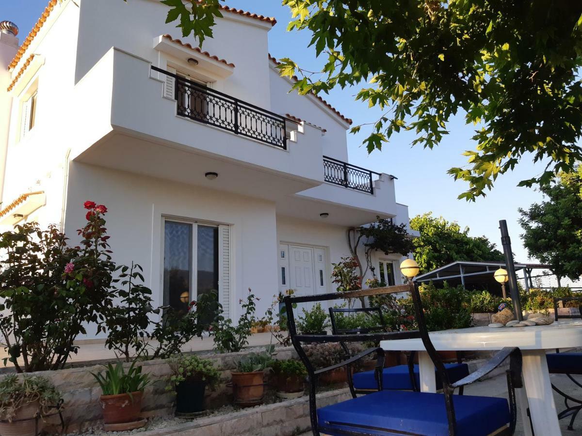 Swan House Panoramic View - Near The Sea Vila Ziparion Exterior foto